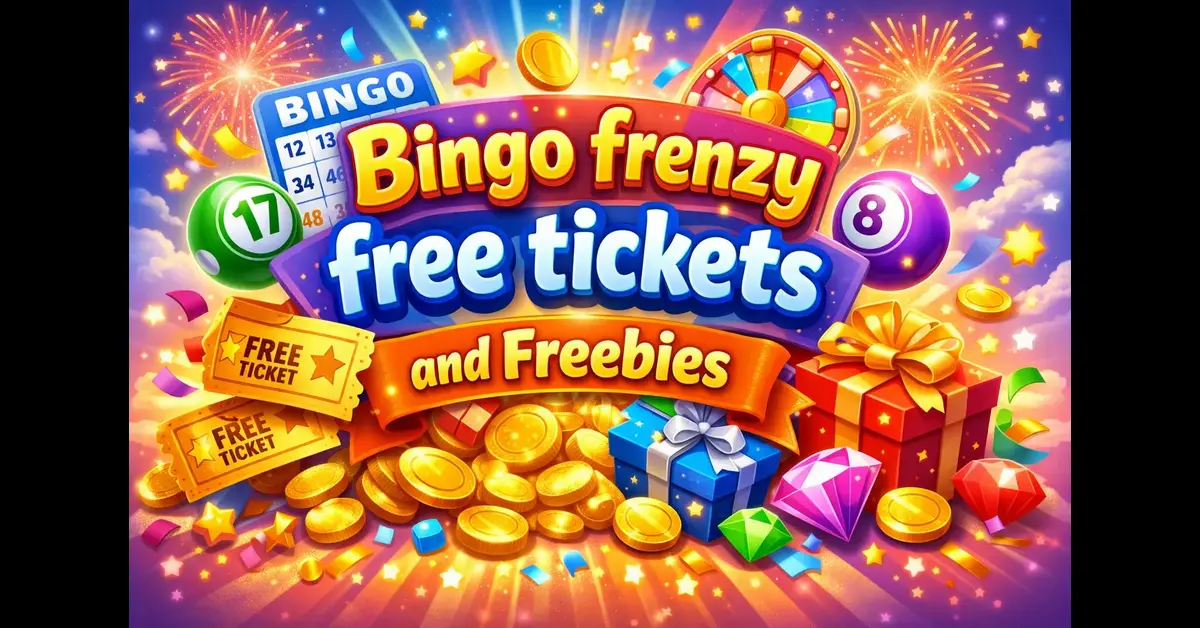Bingo Frenzy Free Tickets and Freebies