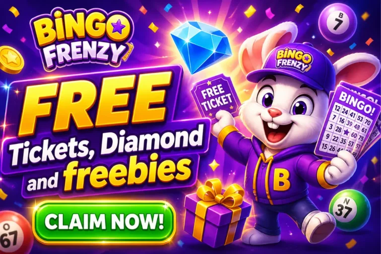 Bingo Frenzy Free Tickets